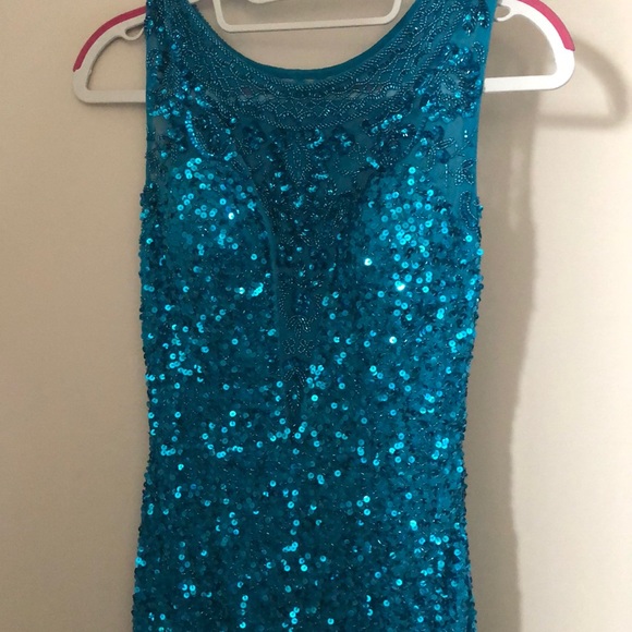 Beautiful Scala Sequin Prom Dress - Picture 2 of 7